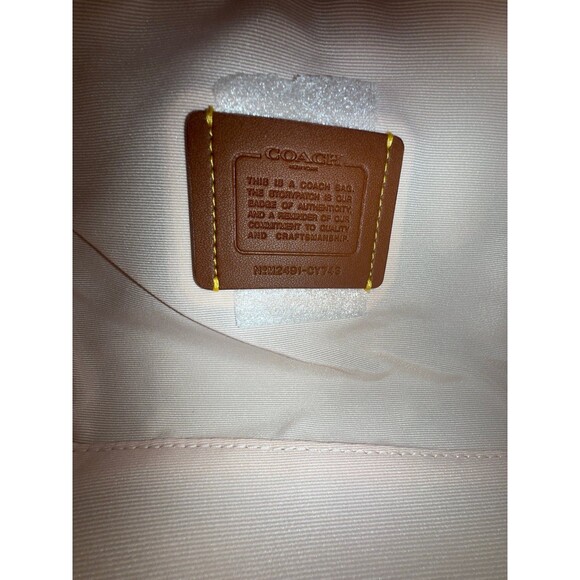 NWT Coach Pink Rowan Satchel - Picture 3 of 7